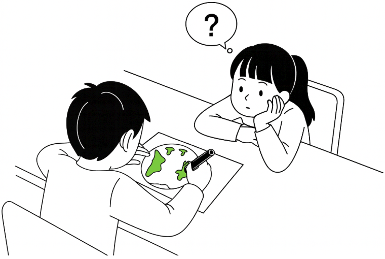 Kids drawing in Morpheme Draw Battle